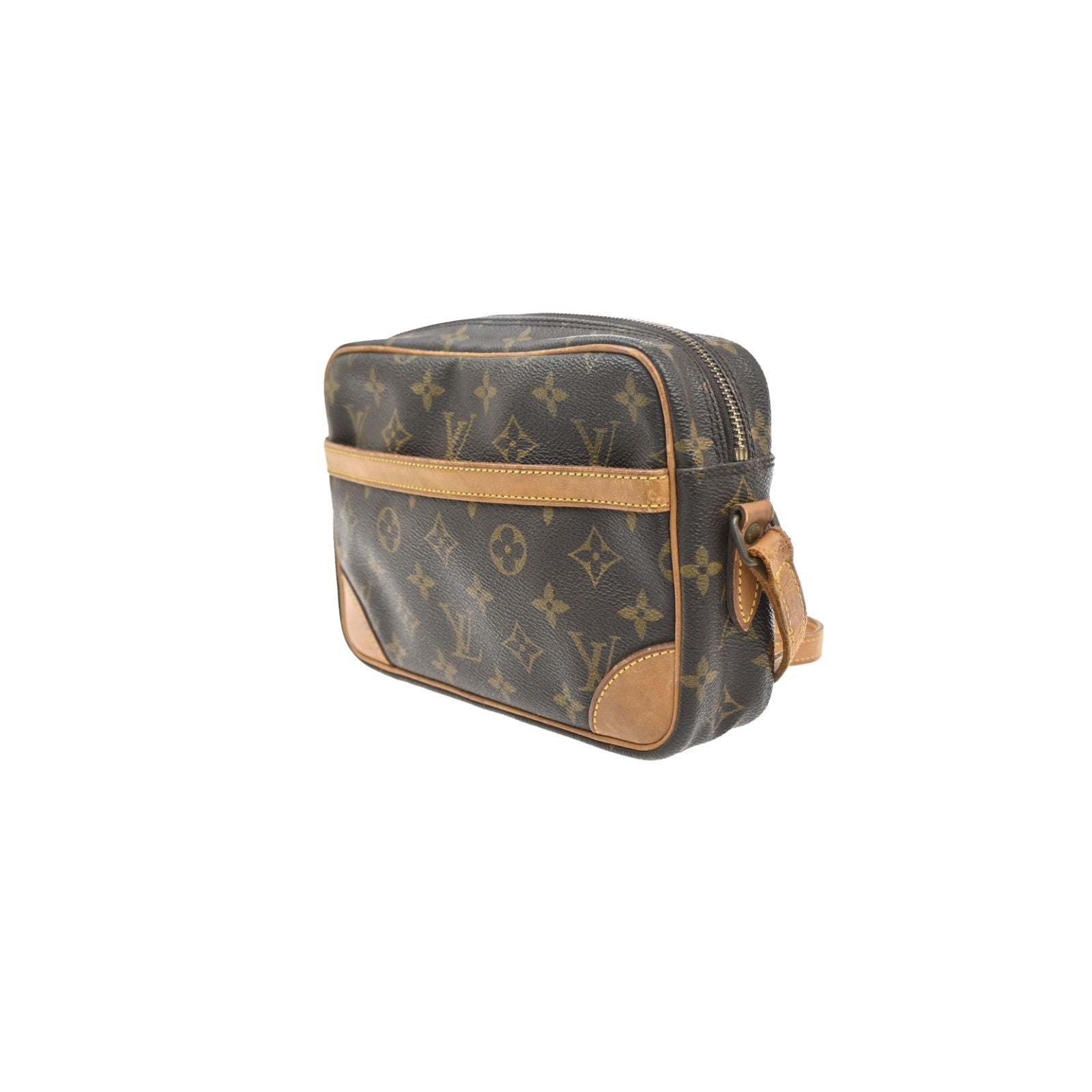 LOUIS VUITTON Trocadero 24 Shoulder Bag Monogram Leather Brown M51276 34MA660