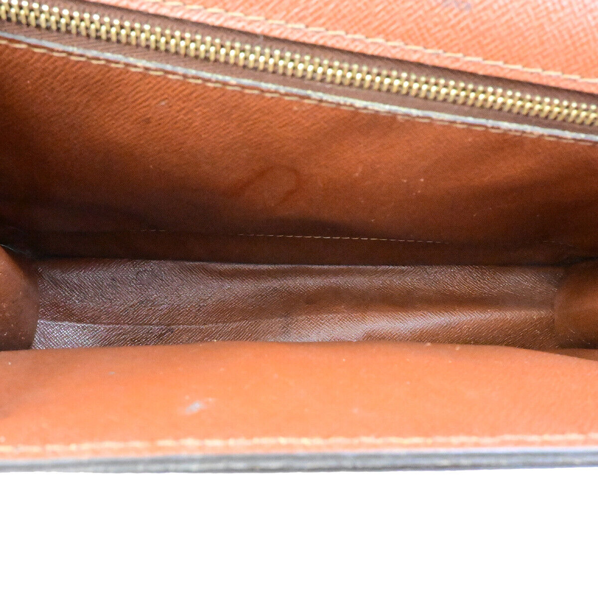 LOUIS VUITTON Monceau 28 Hand Bag Monogram Leather Brown France M51185 02SJ533