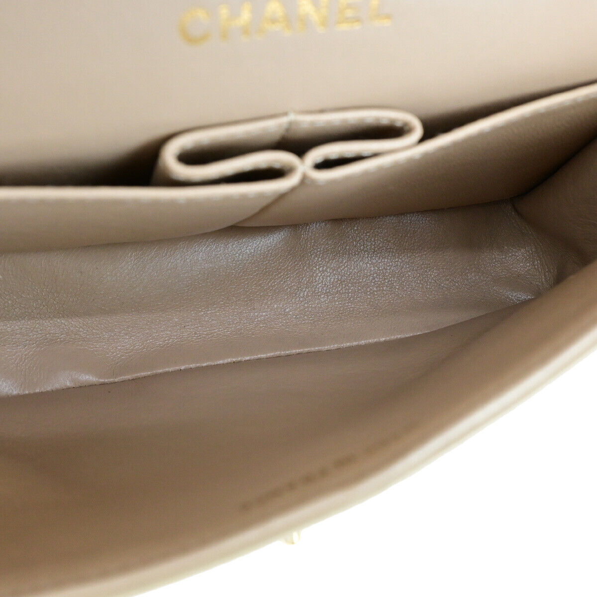 CHANEL CC Matelasse 23 Double Flap Chain Shoulder Bag Leather GHW BE 870RJ890