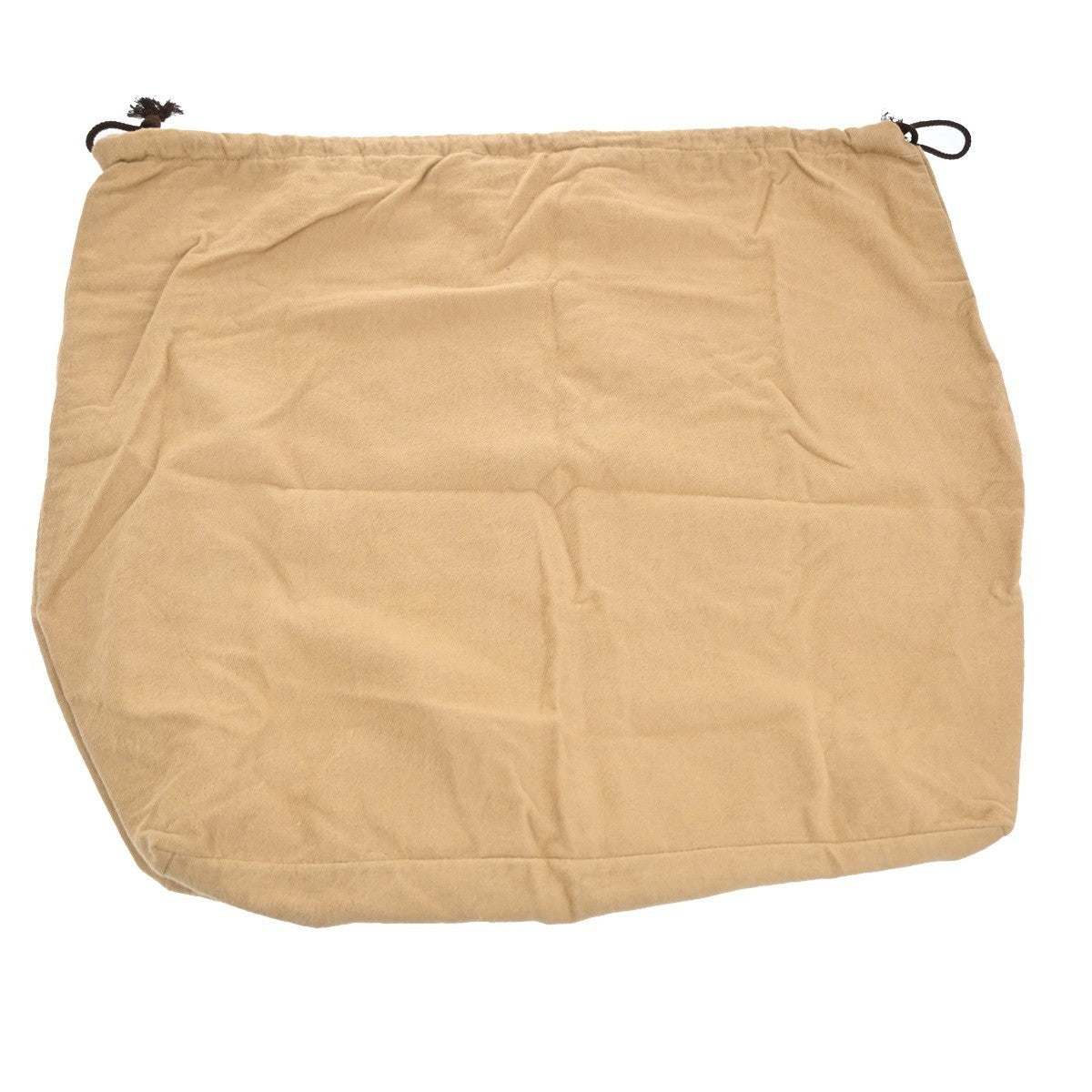 LOUIS VUITTON Logo 10 Set Dust Bag Drawstring Canvas Cotton Beige Brown 09MA430