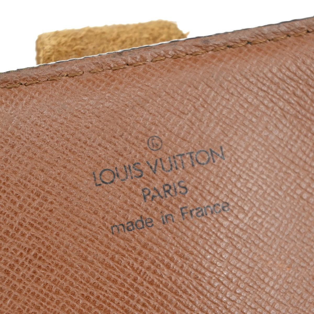 LOUIS VUITTON Cartouchiere GM Shoulder Bag Monogram Leather Brown M51252 35EF926