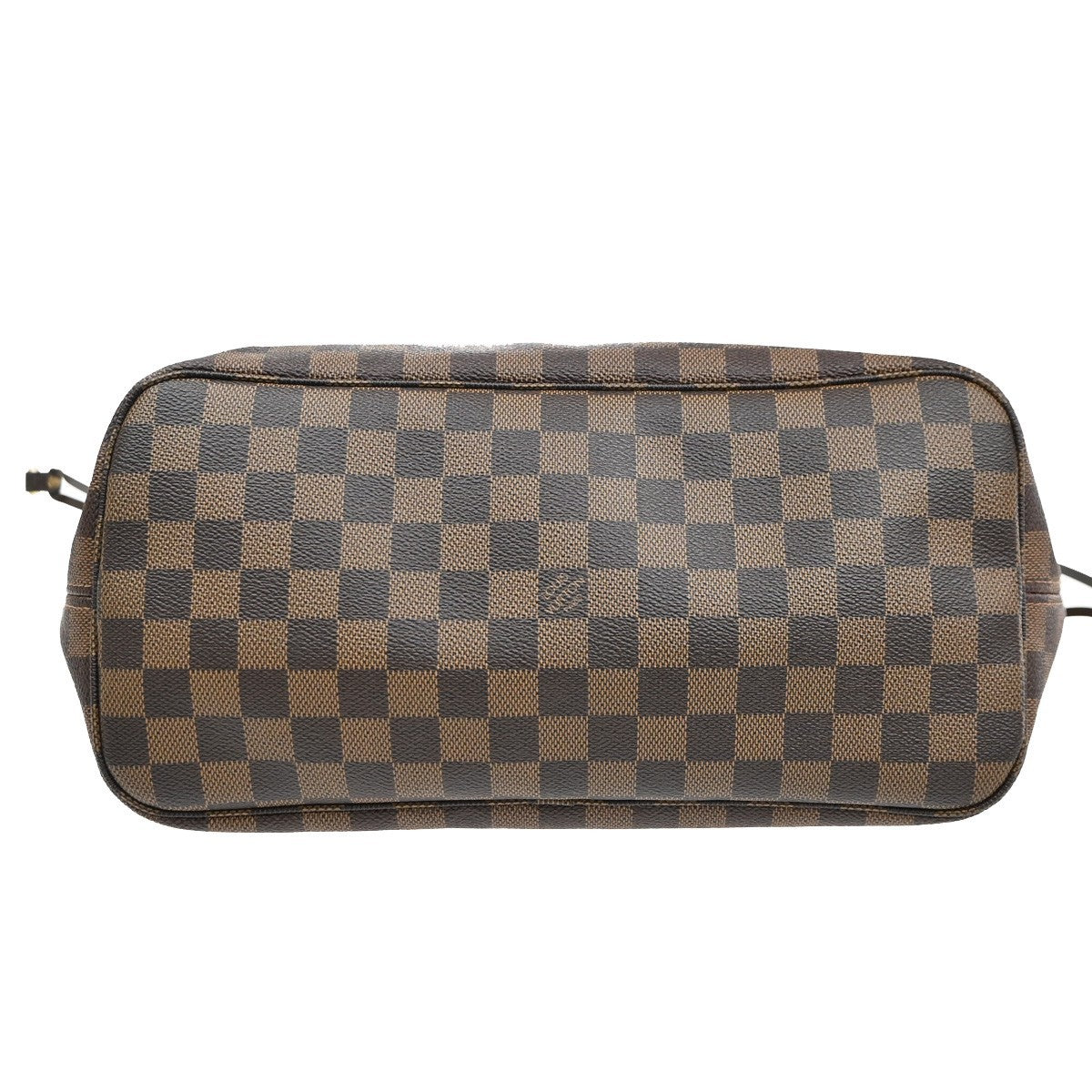 LOUIS VUITTON Neverfull MM Shoulder Bag Damier Ebene Leather BN N51105 636RP174