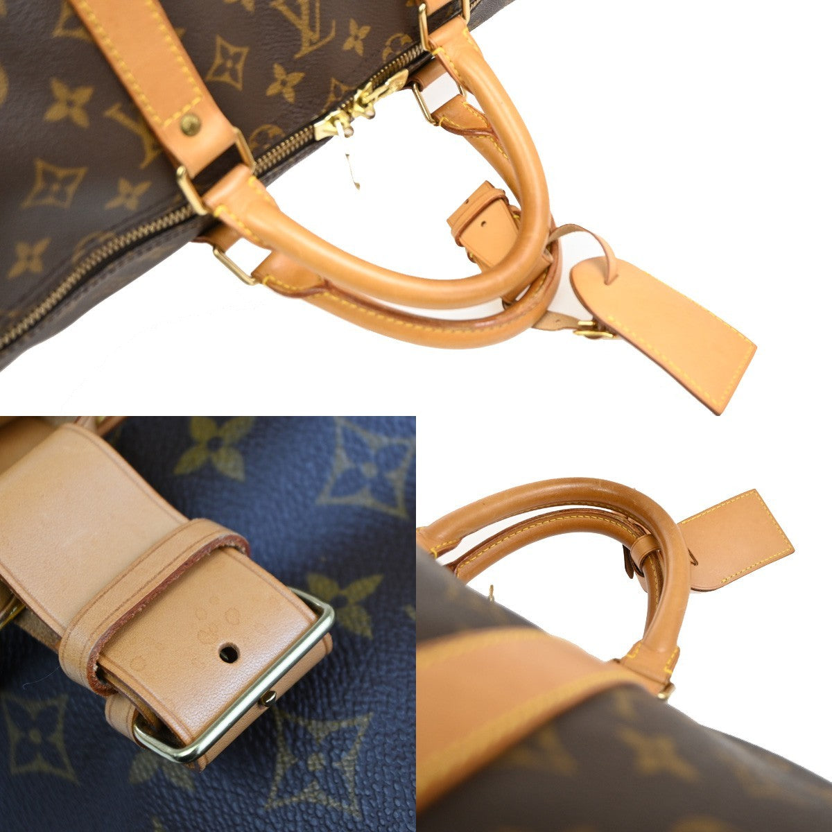 LOUIS VUITTON Keepall Bandouliere 55 Travel Hand Bag Monogram BN M41414 57KB816