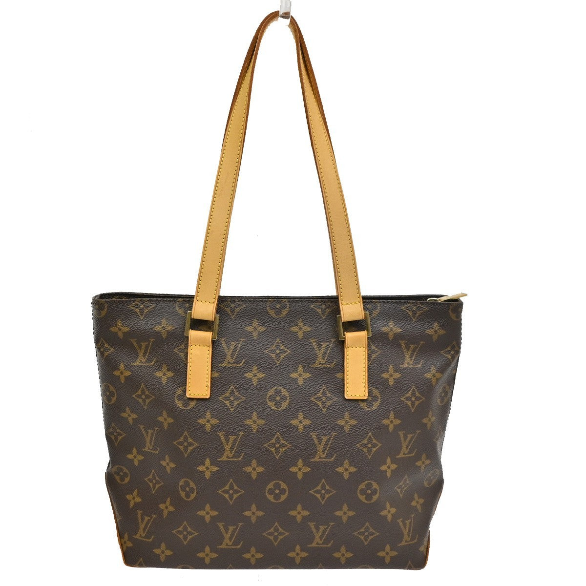 LOUIS VUITTON Cabas Piano Shoulder Bag Monogram Leather Brown M51148 16CA256