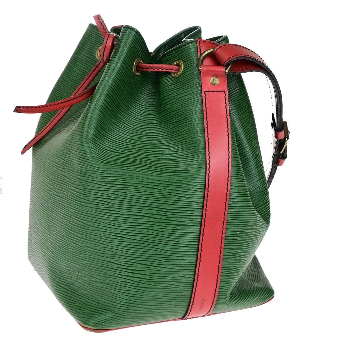 LOUIS VUITTON Petit Noe Drawstring Shoulder Bag Epi Leather GN RD M44147 64YG725