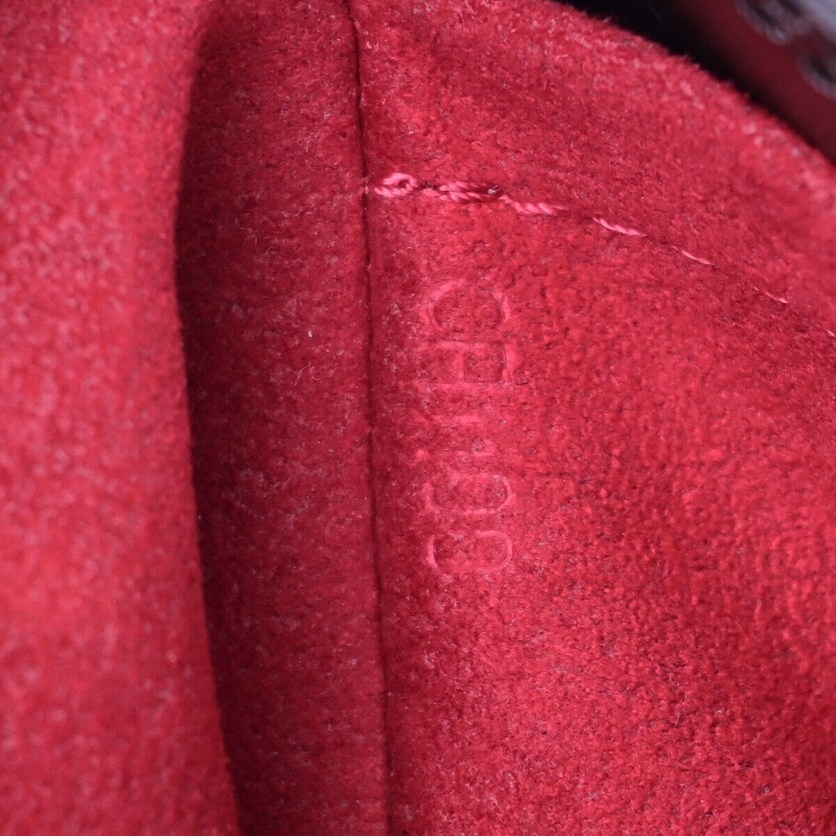 LOUIS VUITTON Sistina GM Shoulder Bag Damier Ebene Leather Brown N41540 93YE731