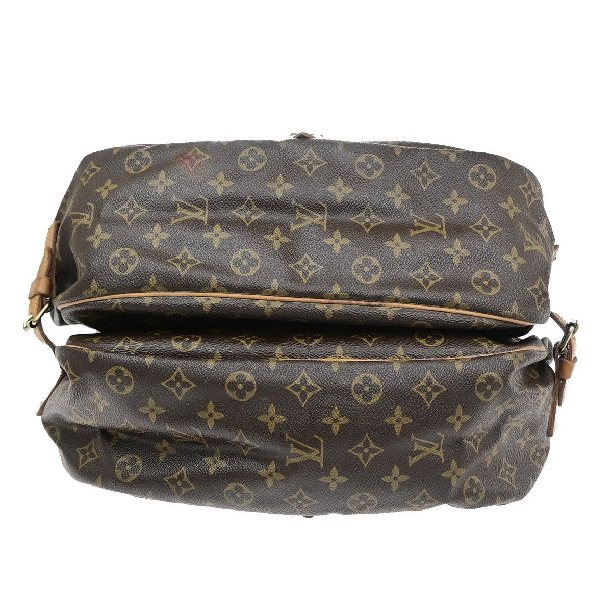LOUIS VUITTON Saumur 35 Shoulder Bag Monogram Leather BN France M42254 80YJ223