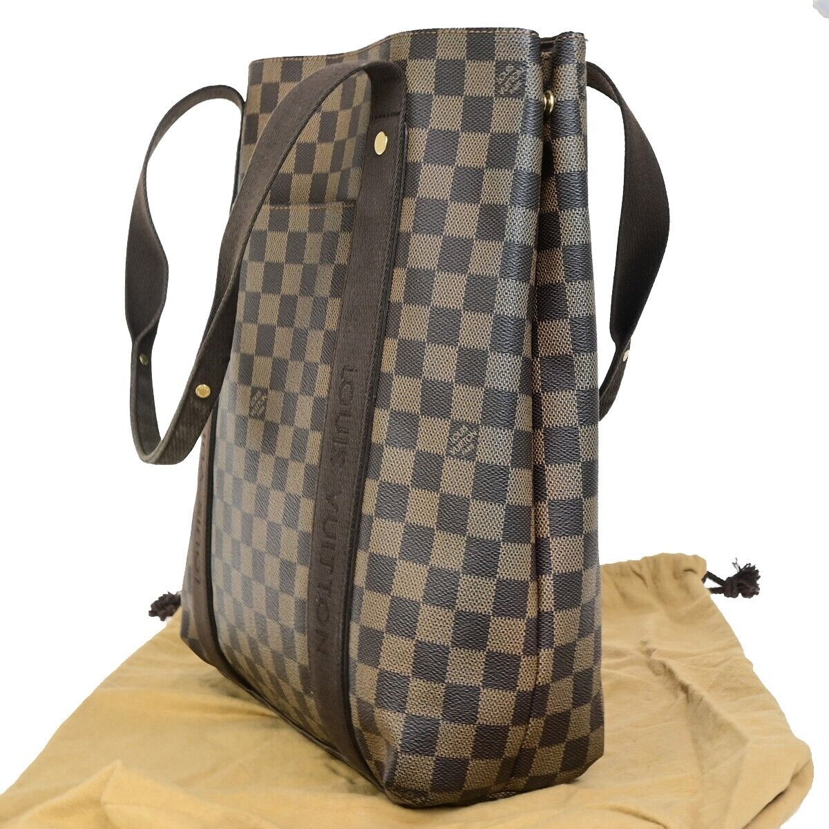 LOUIS VUITTON Cabas Beaubourg Shoulder Bag Damier Ebene Leather N52006 97FB180