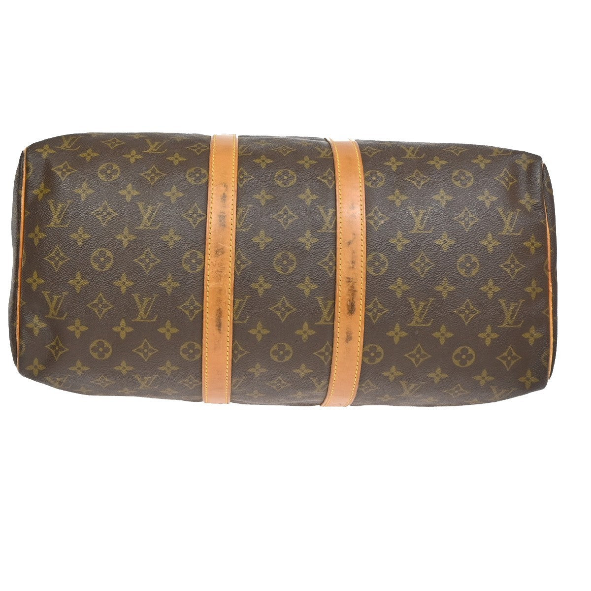 LOUIS VUITTON Keepall 45 Travel Hand Bag Monogram Leather Brown M41428 62AA092