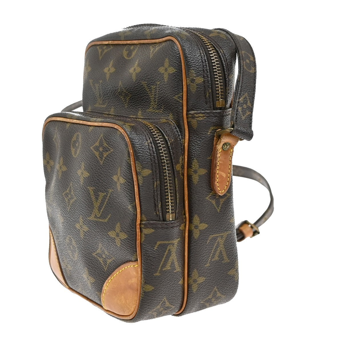 LOUIS VUITTON Amazon Crossbody Shoulder Bag Monogram Leather BN M45236 31KB350