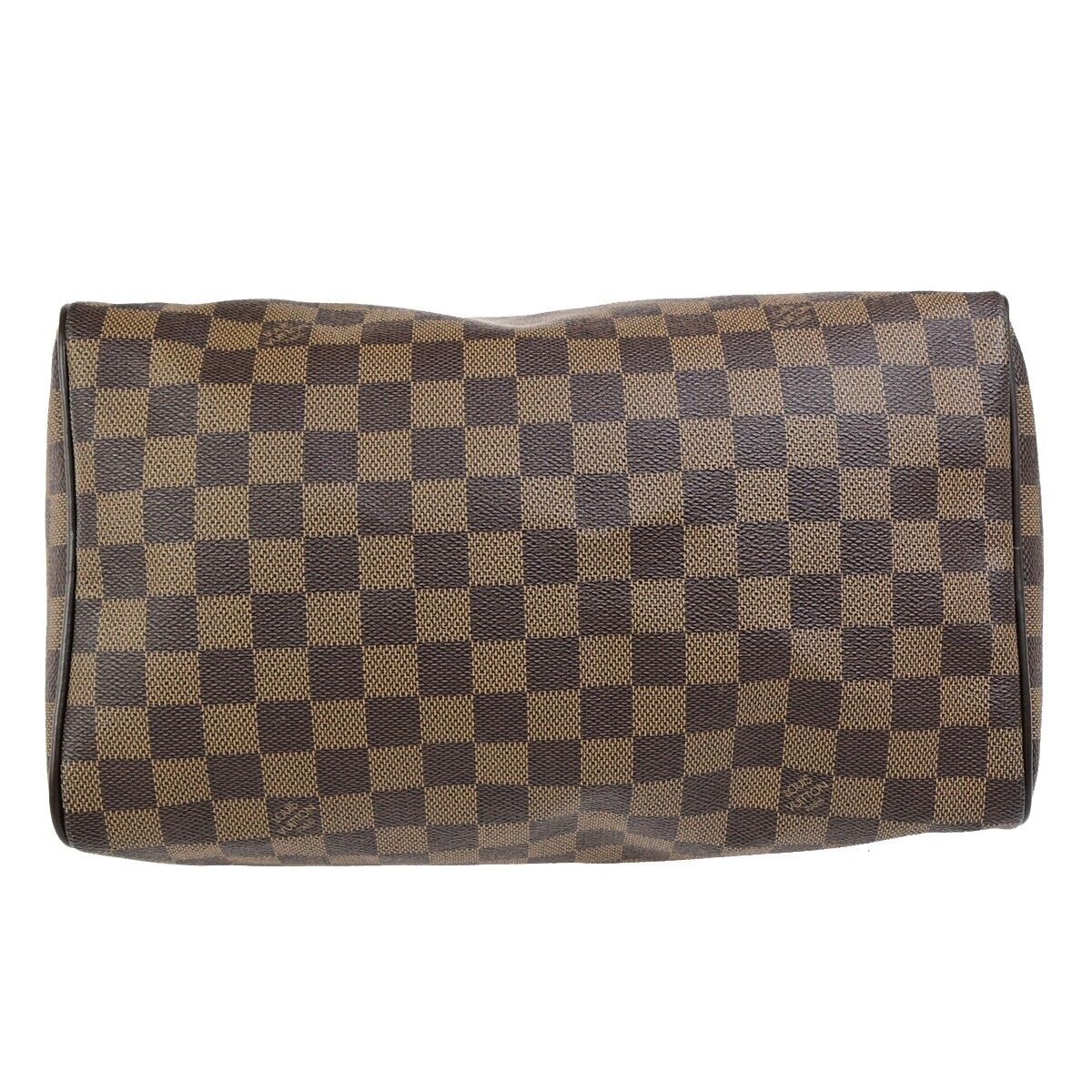 LOUIS VUITTON Speedy 30 Travel Hand Bag Damier Leather Brown N41364 664RK684