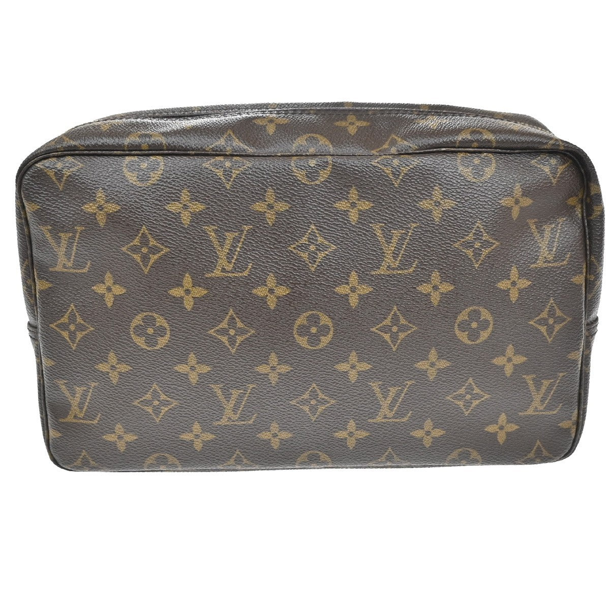 LOUIS VUITTON Trousse Toilette 28 Clutch Hand Bag Monogram Brown M47522 61MA188