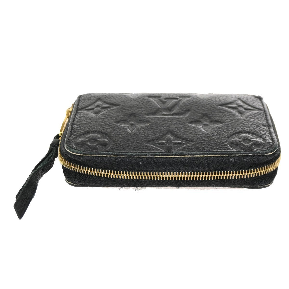LOUIS VUITTON Zippy Coin Purse Wallet Monogram Empreinte Black M60574 62ZA256