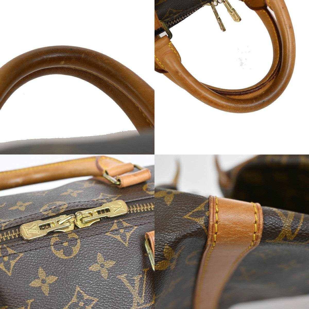 LOUIS VUITTON Keepall 50 Travel Hand Bag Monogram Leather Brown M41426 97DA258