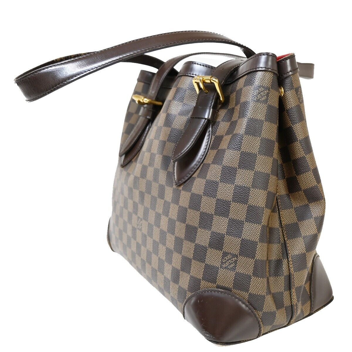 LOUIS VUITLOUIS VUITTON Hampstead MM Shoulder Bag Damier Leather N51204 16EA903
