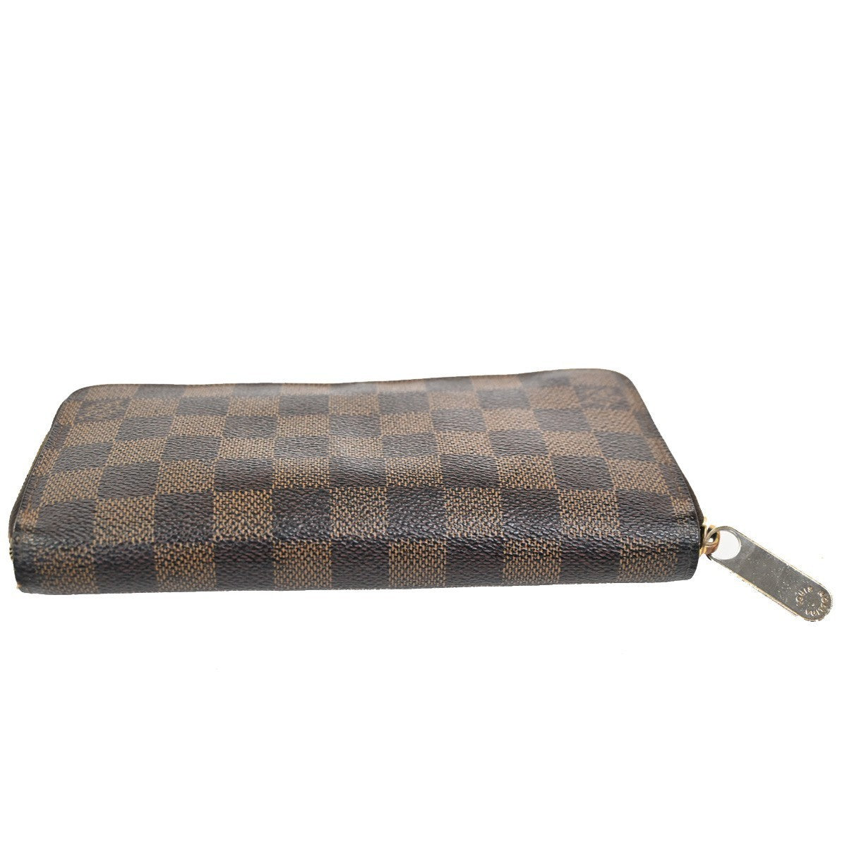 LOUIS VUITTON Zippy Wallet Zip Around Wallet Damier Ebene Brown N60015 09KC304