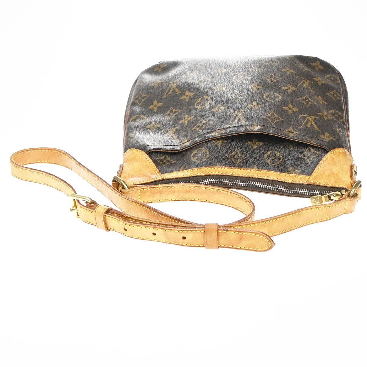 LOUIS VUITTON Odeon PM Shoulder Bag Monogram Leather Brown France M56390 83YH994