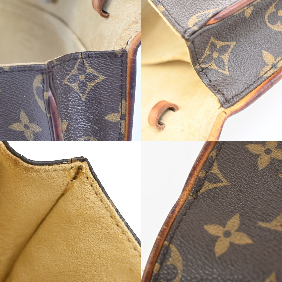 LOUIS VUITTON Pochette Twin GM Clutch Bag Monogram Brown USA M51852 66YJ037