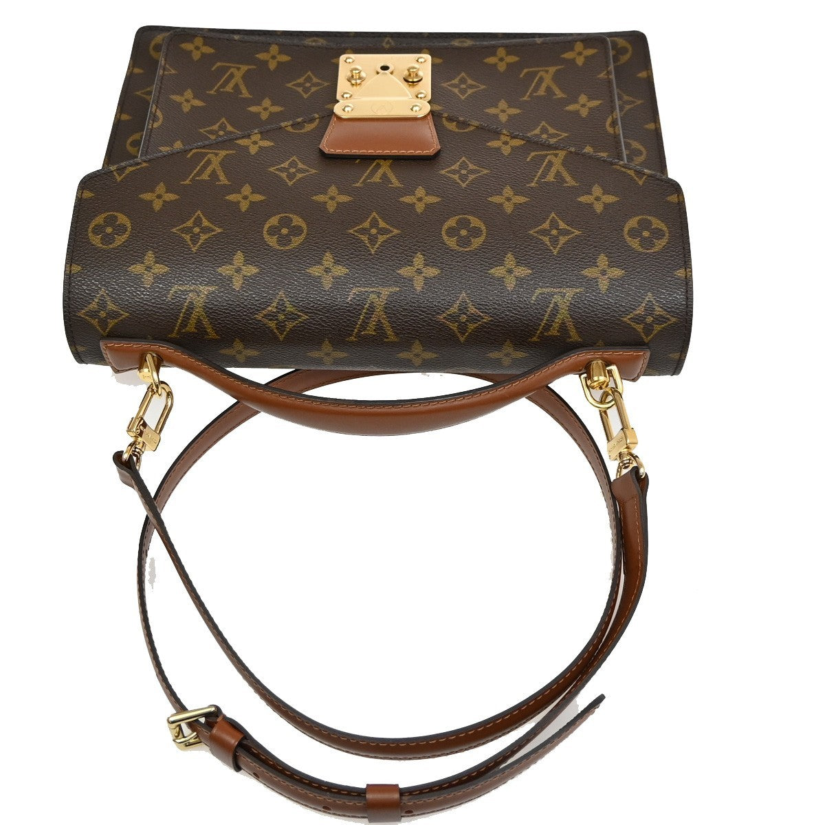LOUIS VUITTON Monceau 28 2Way Shoulder Hand Bag Monogram Leather M51185 58CA263