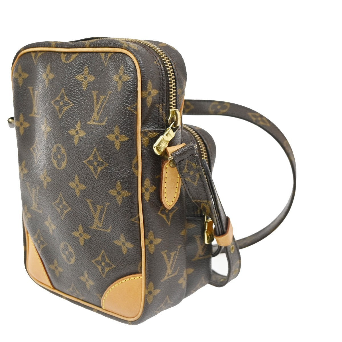 LOUIS VUITTON Amazon Crossbody Shoulder Bag Monogram Leather BN M45236 86CA743
