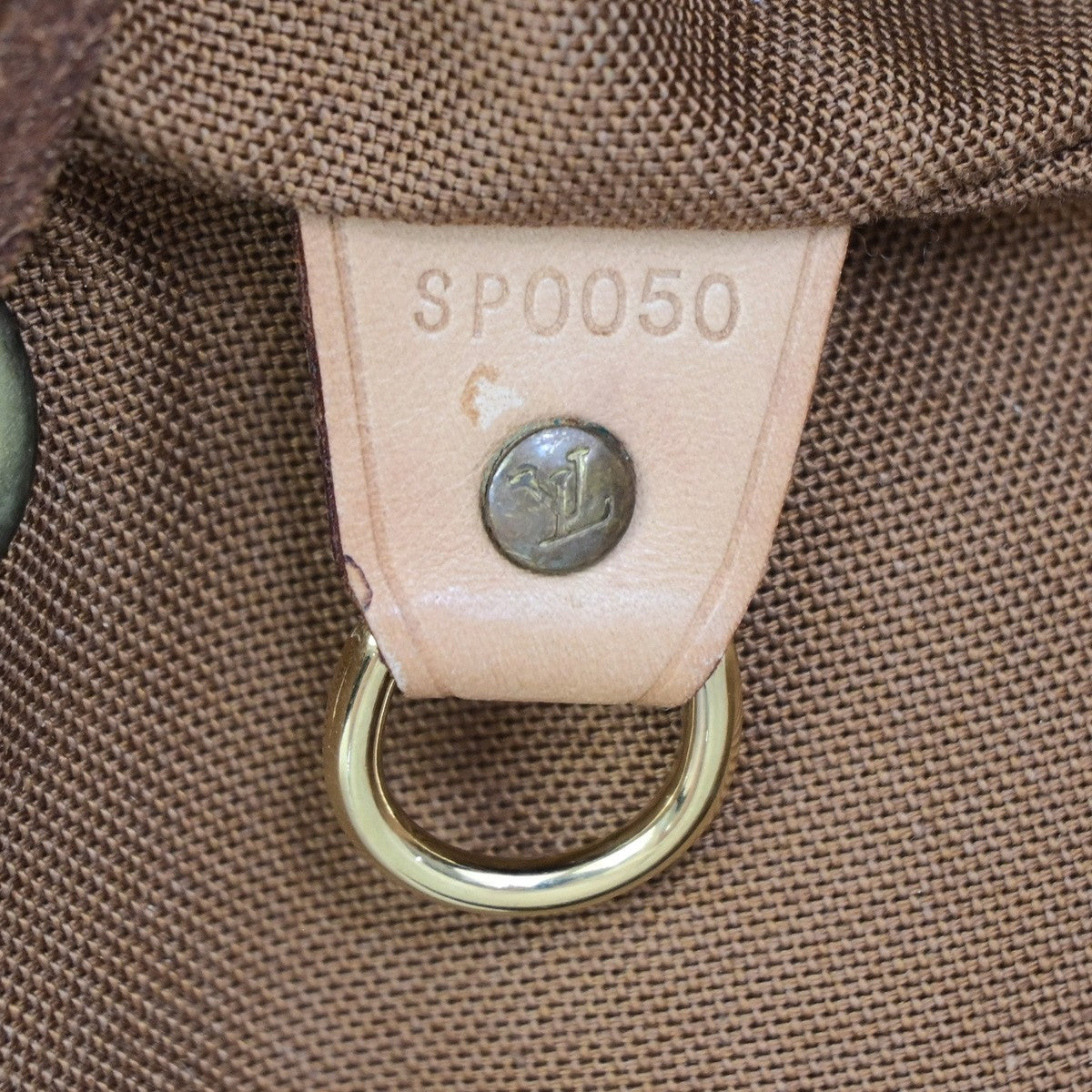 LOUIS VUITTON Montsouris GM Backpack Bag Monogram Leather Brown M51135 95PA104