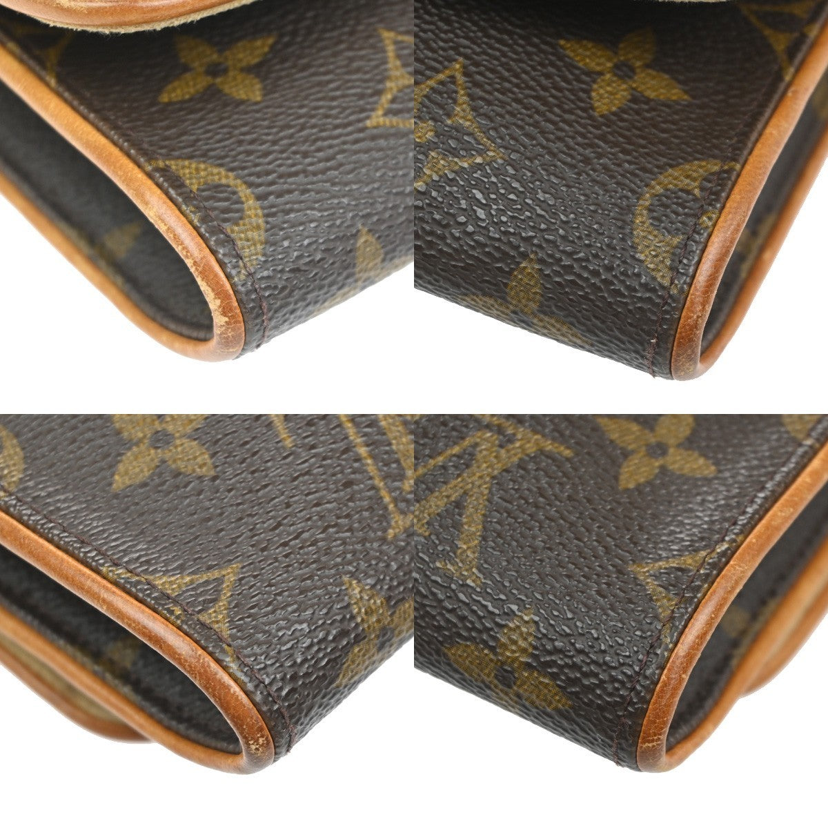 LOUIS VUITTON Pochette Twin GM 2Way Shoulder Bag Monogram Brown M51852 73MA552