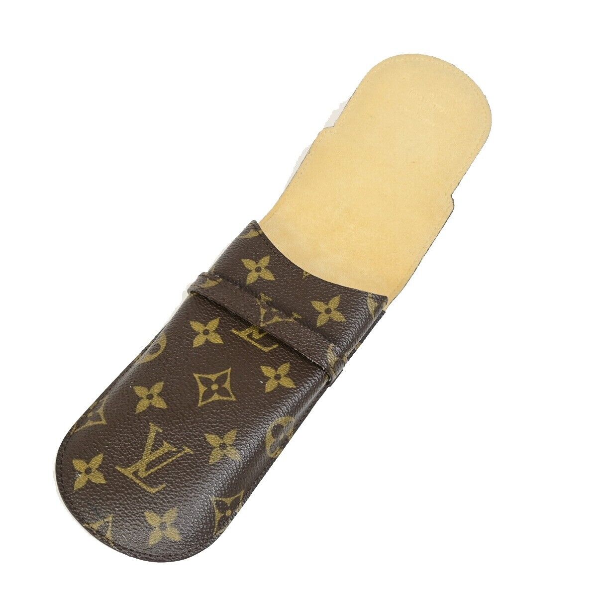LOUIS VUITTON Etui Lunette Lava Glasses Case Monogram Leather BN M62970 04EB563