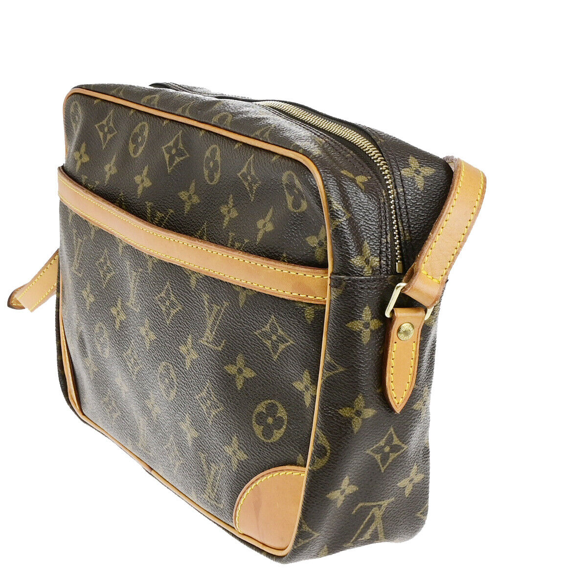 LOUIS VUITTON Trocadero 30 Shoulder Bag Monogram Leather Brown M51272 73YF526