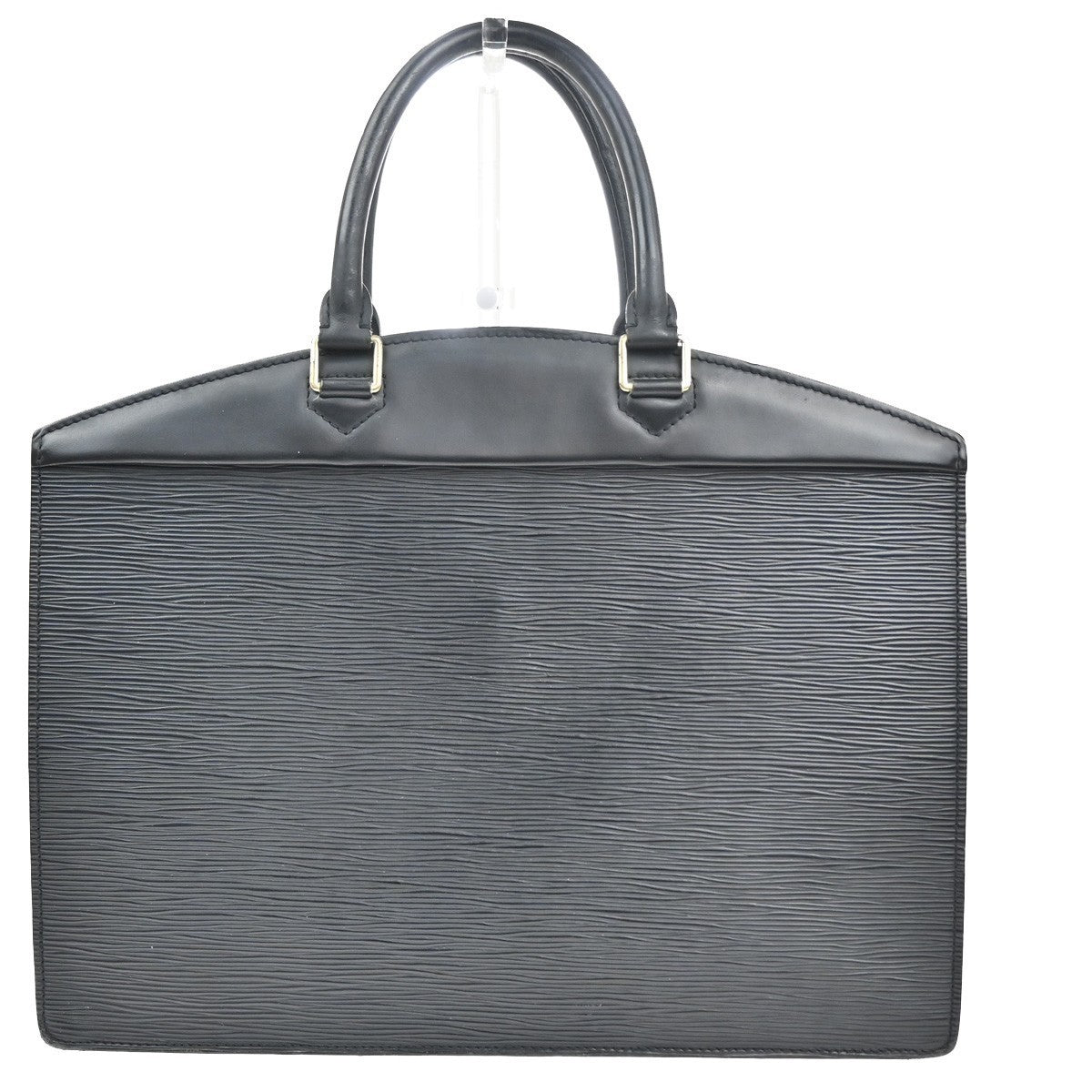 LOUIS VUITTON LV Logo Riviera Hand Bag Epi Leather Black France M48182 64KC348