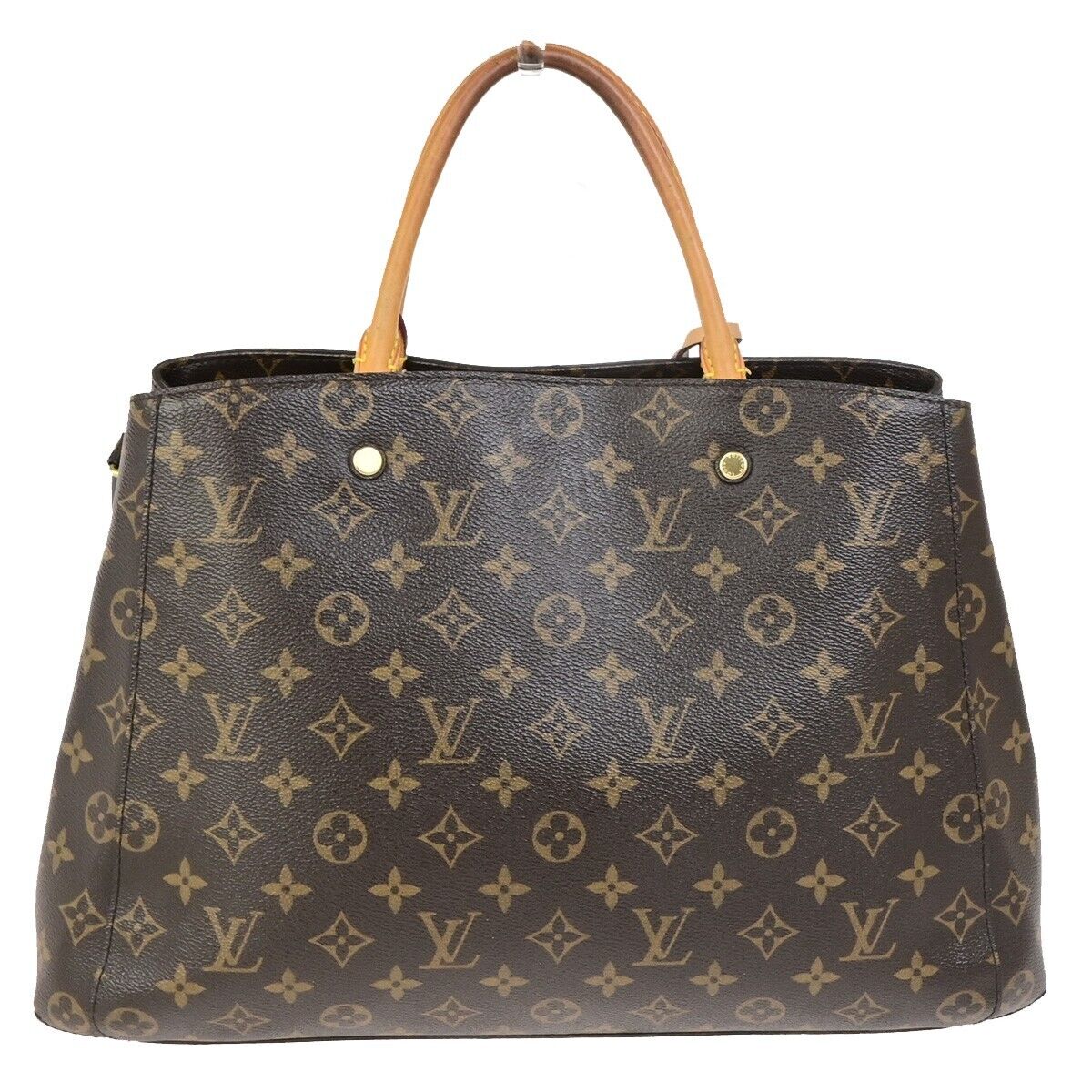 LOUIS VUITTON Montaigne MM Hand shoulder bag Monogram Leather BN M41056 54FB289