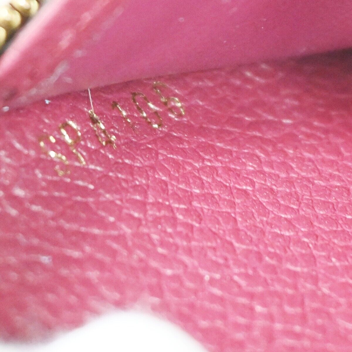 LOUIS VUITTON Zippy Wallet Long Wallet Monogram Empreinte Aurore M60549 35FA439