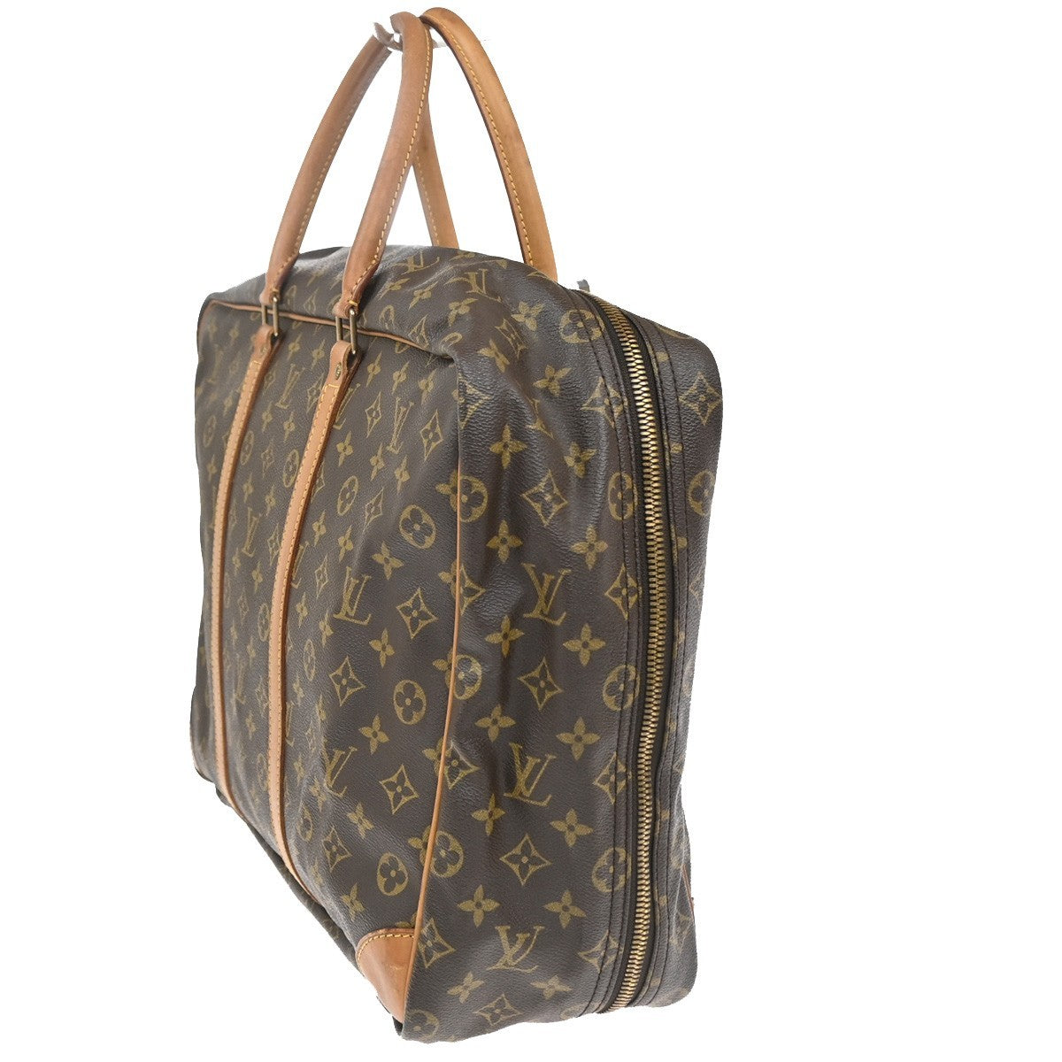LOUIS VUITTON Sirius 45 Travel Hand Bag Monogram Leather Brown M41408 33CA805