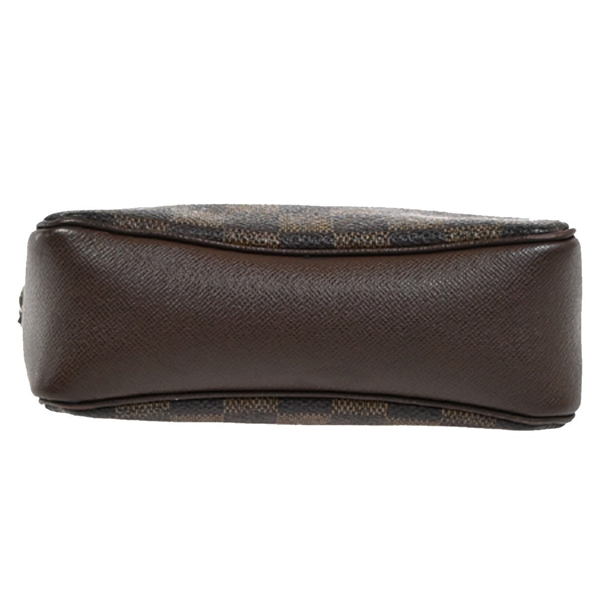 LOUIS VUITTON Trousse Makeup Hand Bag Damier Ebene Leather Brown N51982 83ZA294