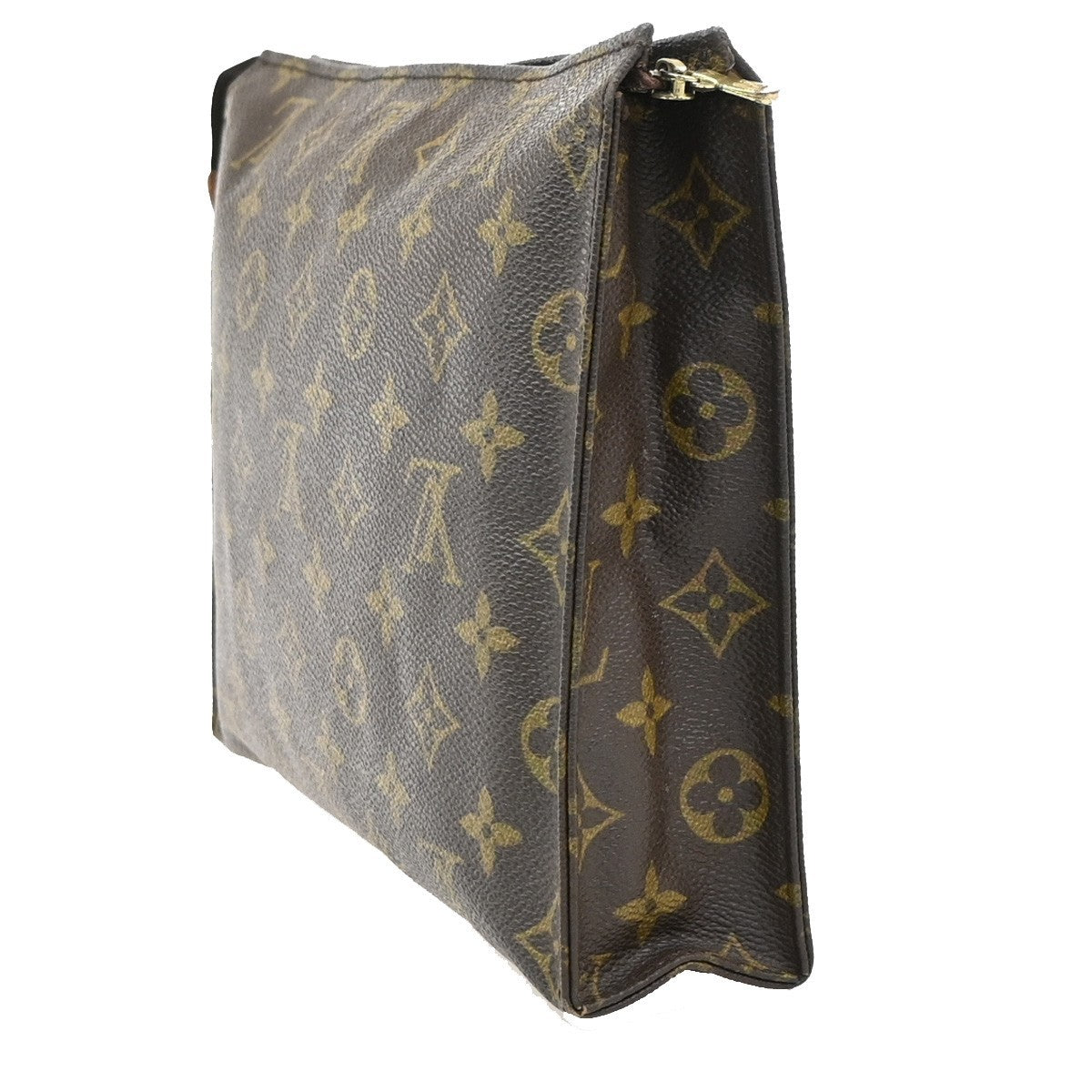 LOUIS VUITTON Poche Toilette 26 Clutch Pouch Bag Monogram Leather M47542 66PA138