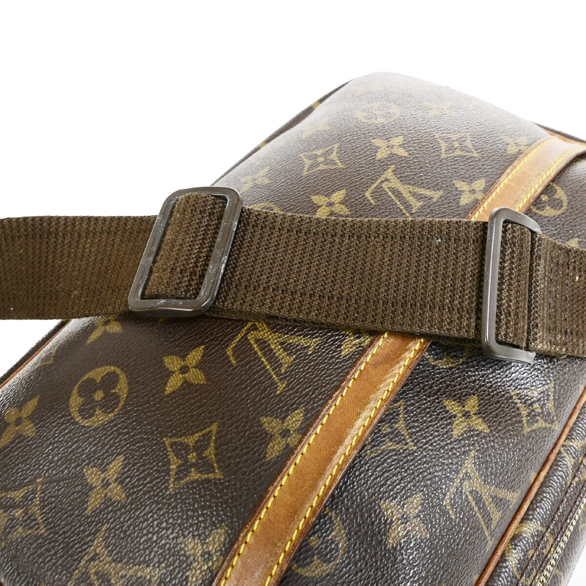 LOUIS VUITTON Reporter PM Crossbody Shoulder Bag Monogram Leather M45254 61YF080