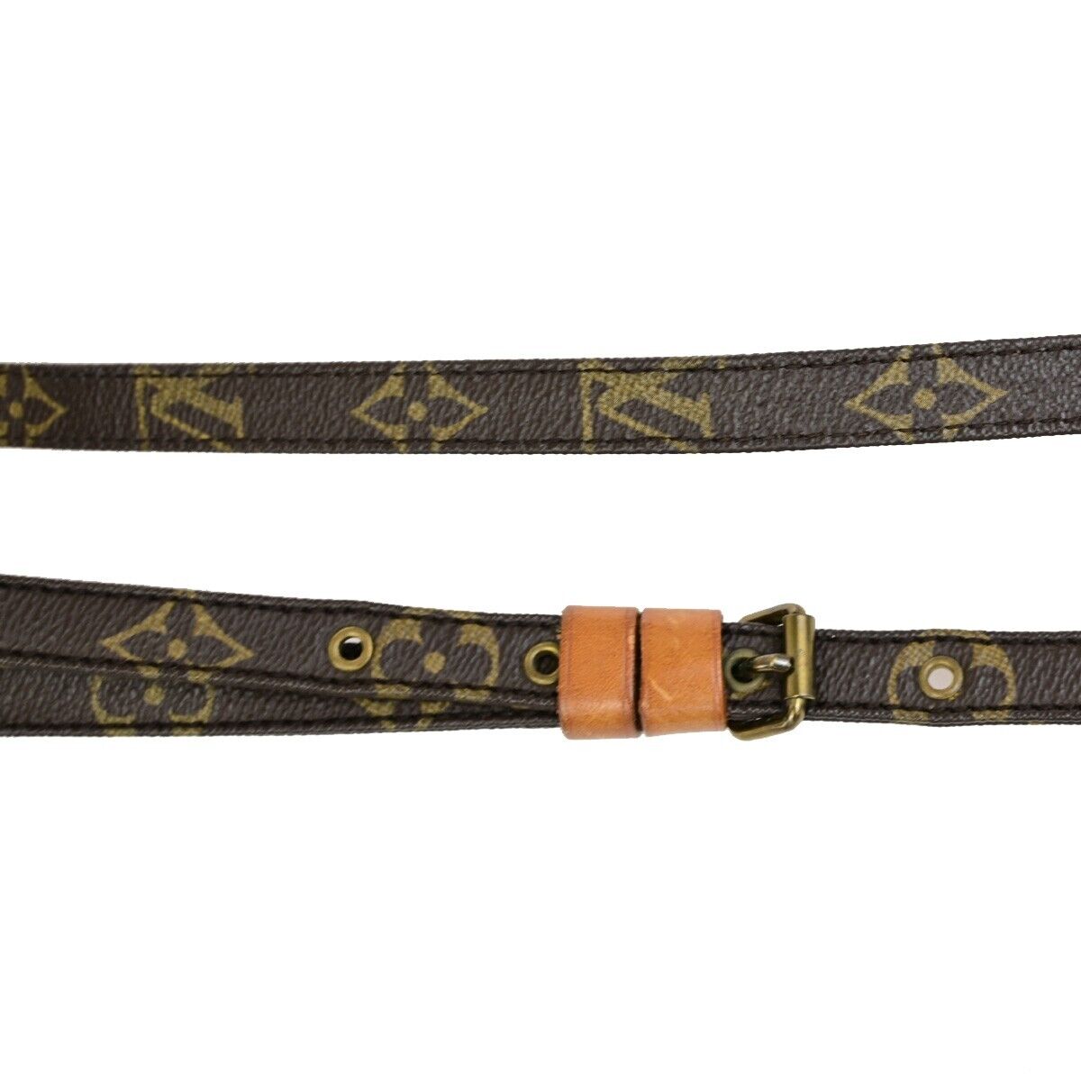 LOUIS VUITTON Mini Amazon Shoulder Bag Monogram Leather Brown M45238 70FB369