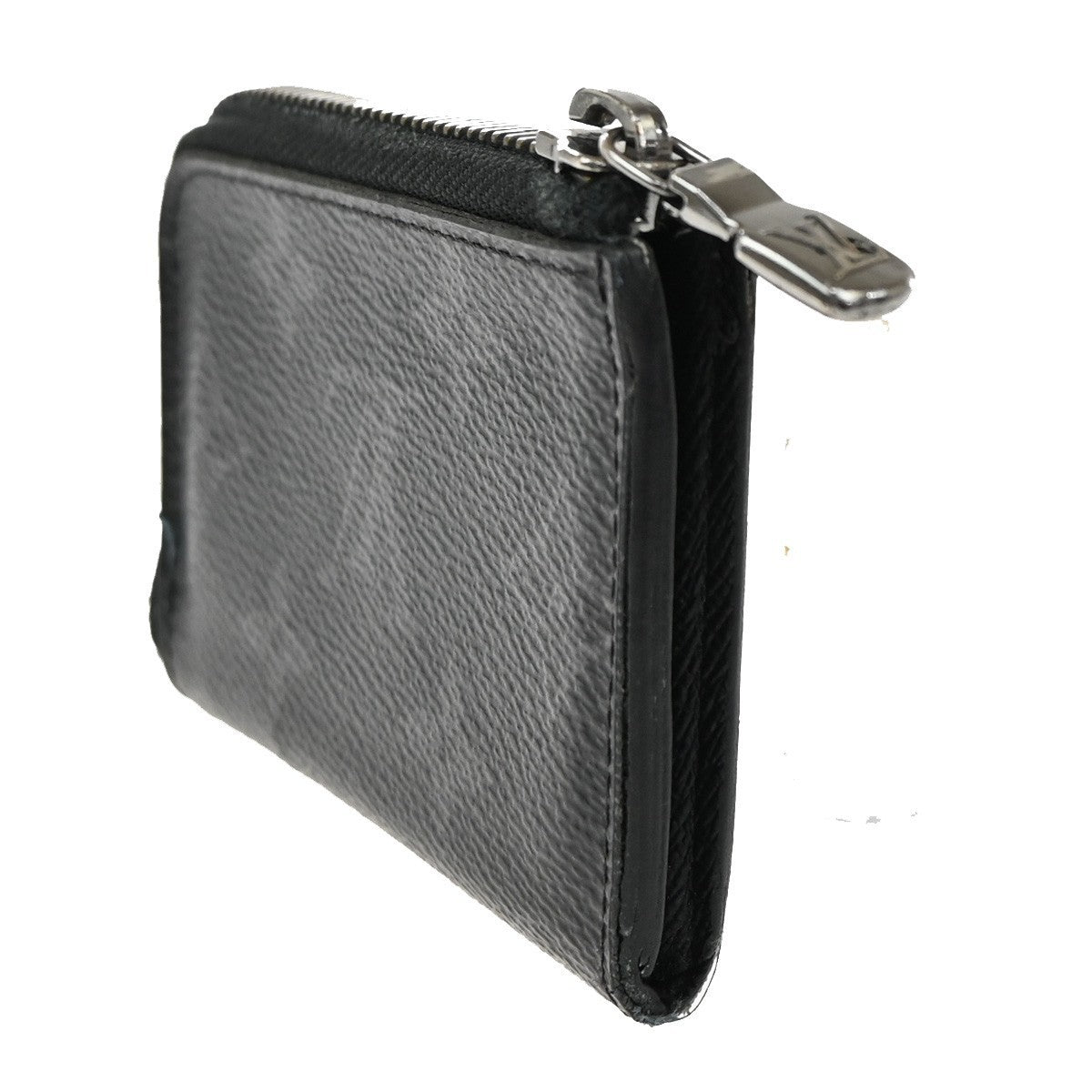 LOUIS VUITTON Port Monnaie Jour Coin Case Monogram Eclipse Black M63536 68KC229