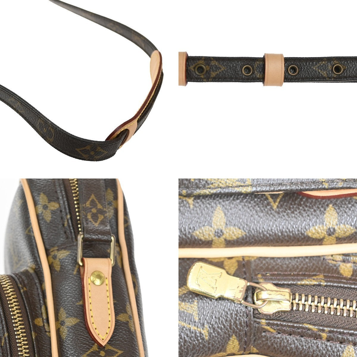 LOUIS VUITTON Amazon Crossbody Shoulder Bag Monogram Leather BN M45236 661RF765