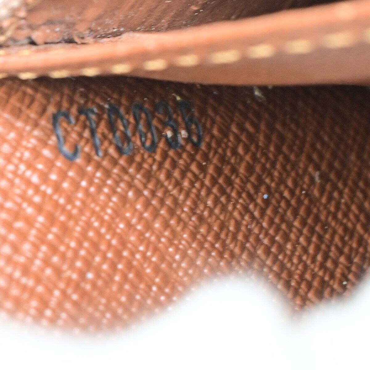 LOUIS VUITTON Logo Portefeuille Sarah Long Wallet Monogram Brown M61734 05EB463