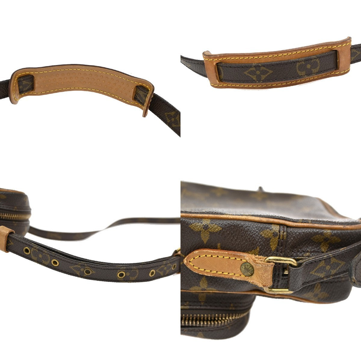 LOUIS VUITTON Amazon Crossbody Shoulder Bag Monogram Leather BN M45236 38KB997