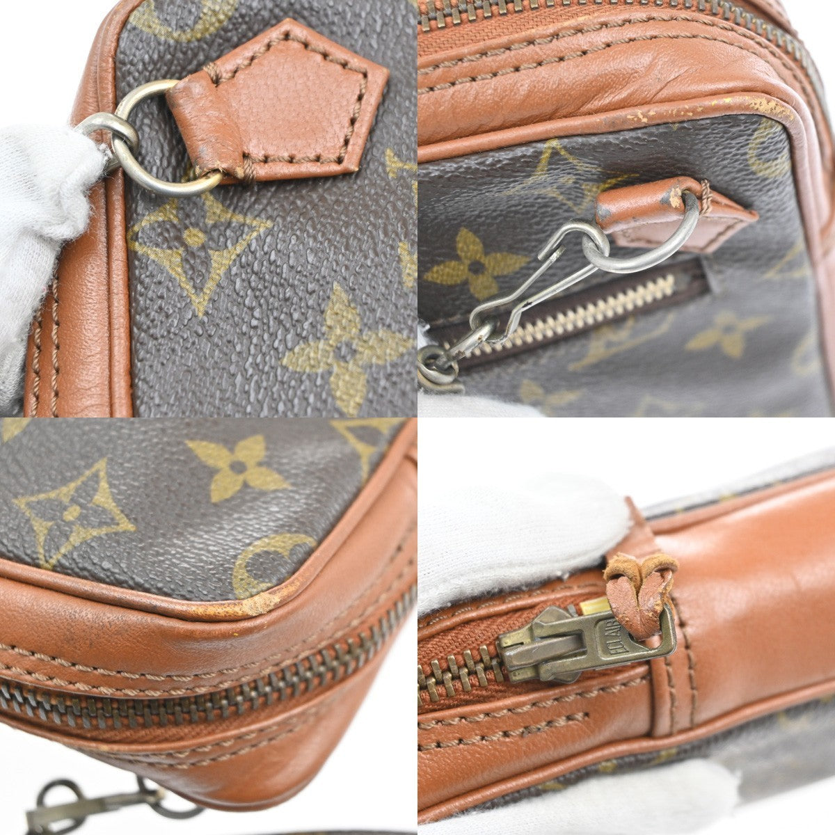 LOUIS VUITTON Pochette Sport 2way Shoulder Clutchbag Monogram Leather BN 62KC223