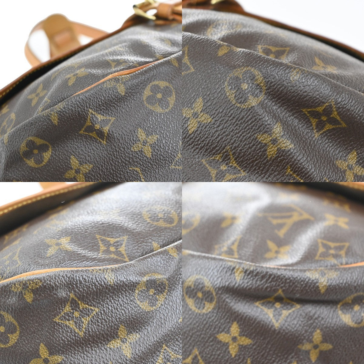 LOUIS VUITTON Saumur 35 Shoulder Bag Monogram Leather BN France M42254 79KC224