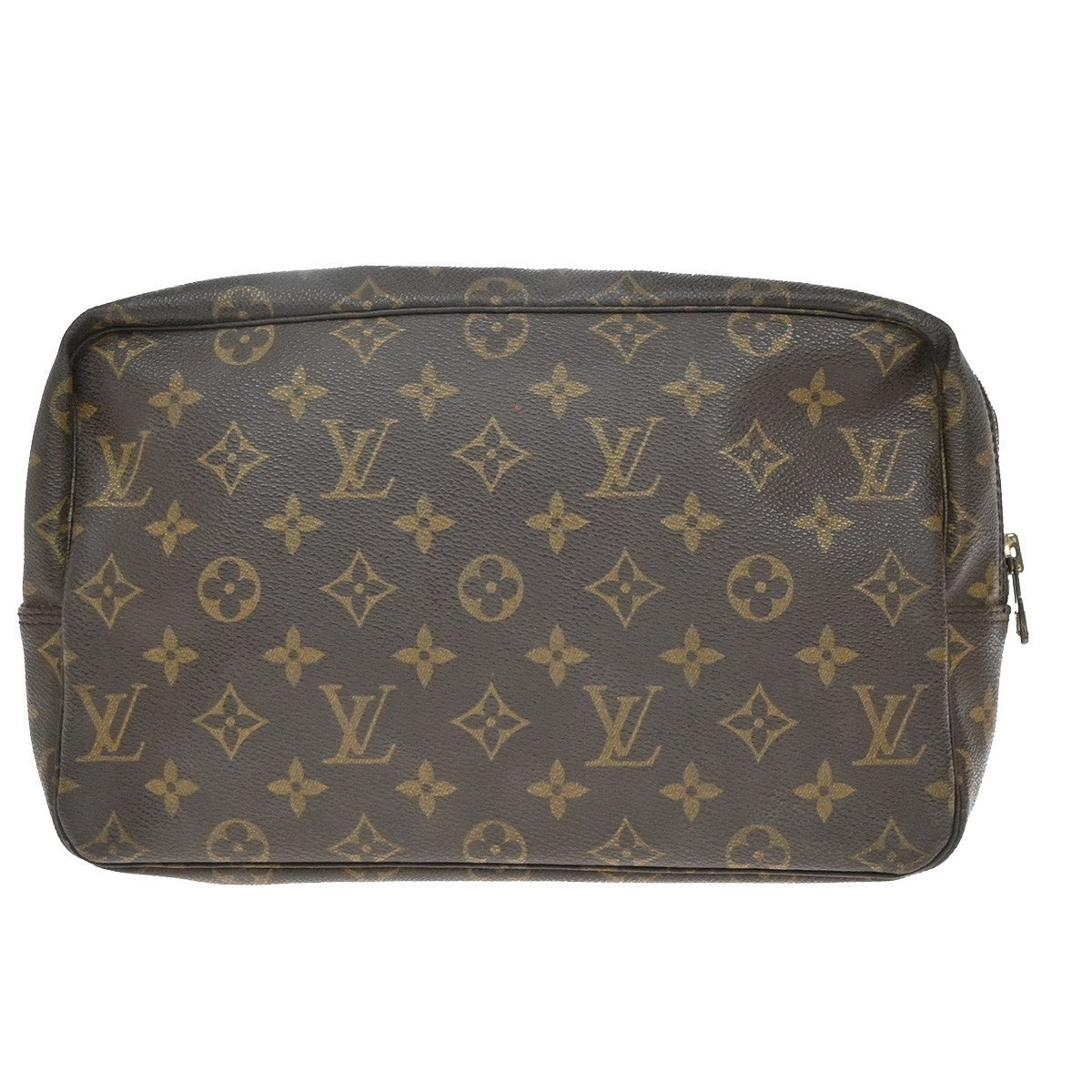 LOUIS VUITTON Trousse Toilette 28 Clutch Hand Bag Monogram Brown M47522 67KP215