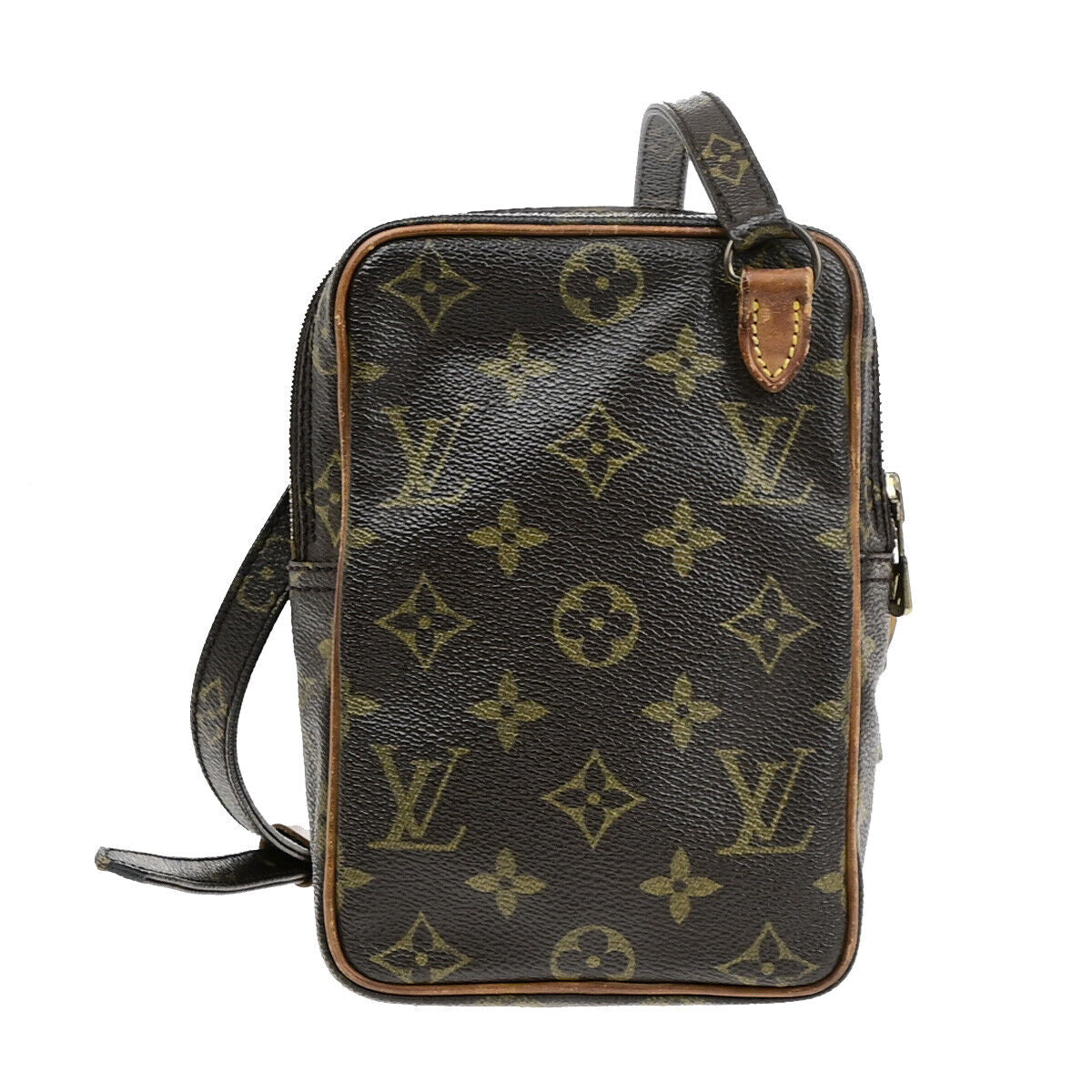 LOUIS VUITTON Mini Amazon Shoulder Bag Monogram Leather Brown M45238 39YF544