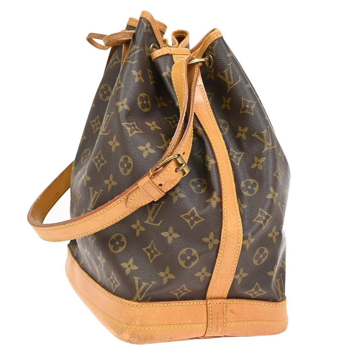 LOUIS VUITTON Noe GM Drawstring Shoulder Bag Monogram Leather BN M42224 74CA908