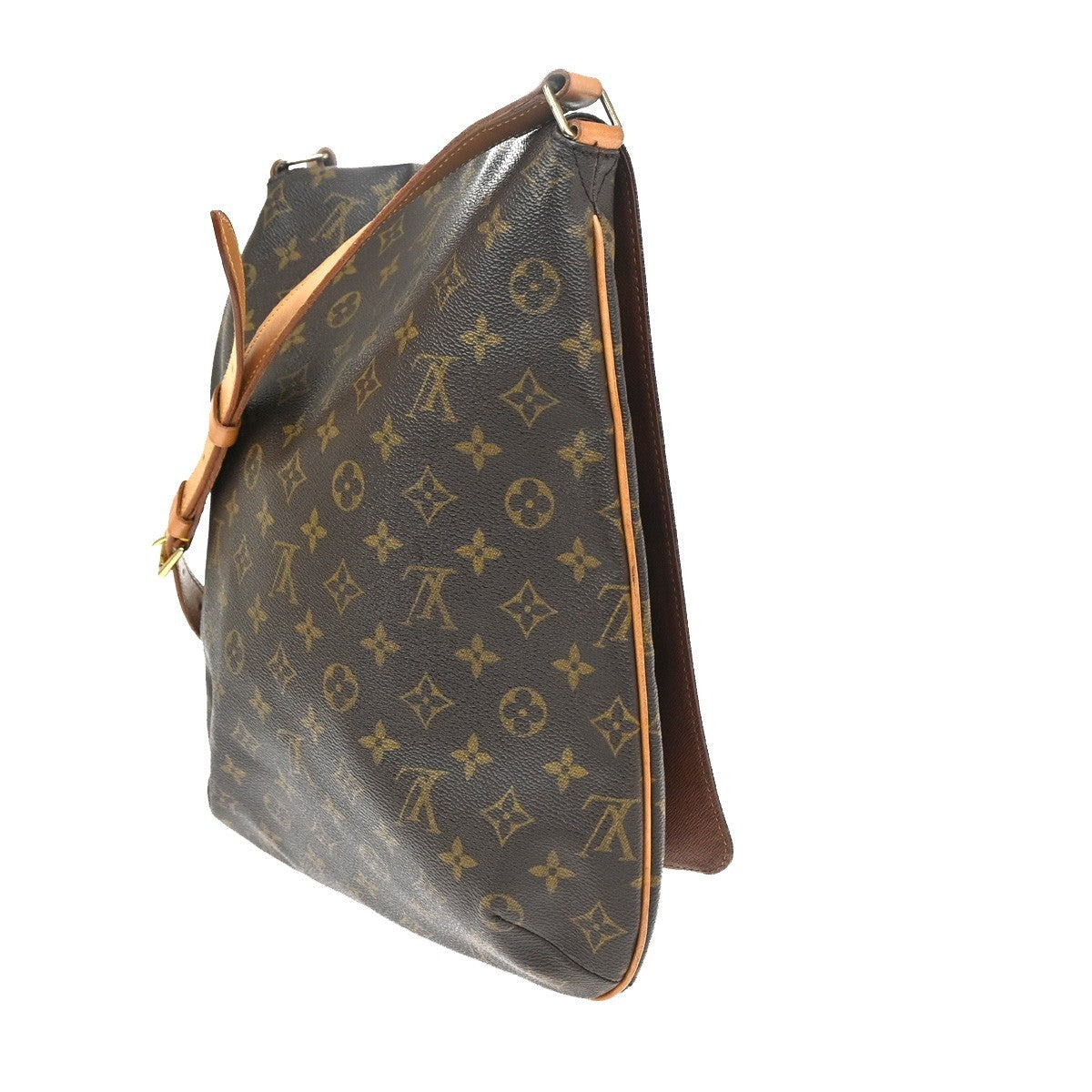 LOUIS VUITTON Musette Shoulder Bag Monogram Leather Brown France M51256 73KC739