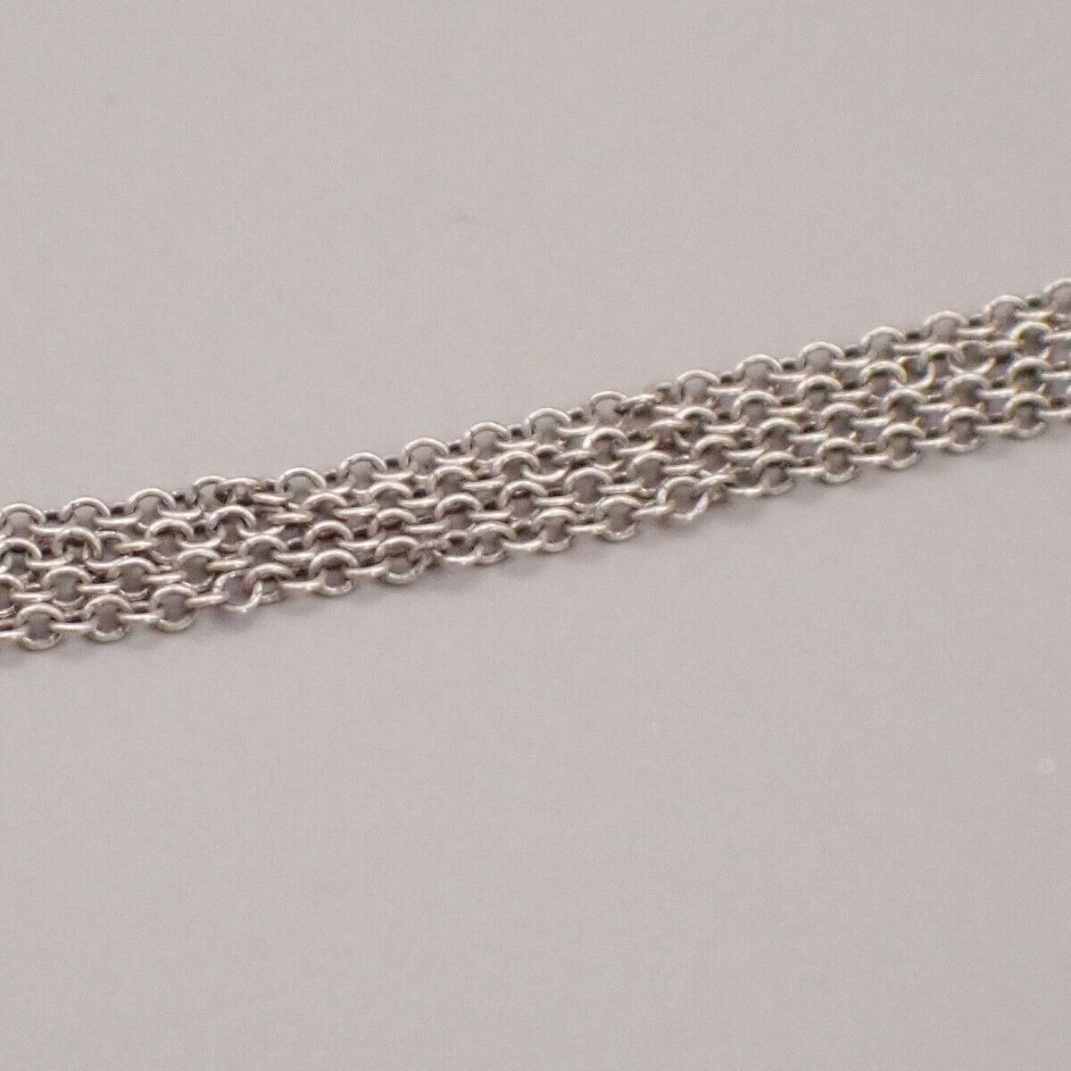 TIFFANY & CO. Loving Heart Chain Necklace Paloma Picass Silver Ag 925 01YF223