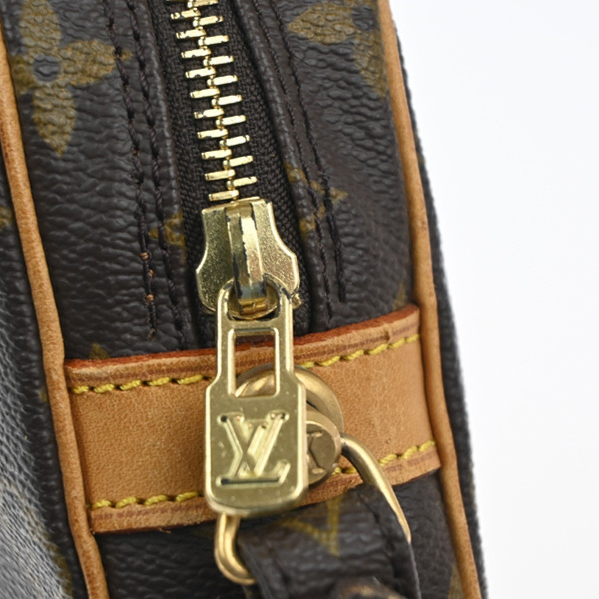 LOUIS VUITTON Marly Dragonne GM Clutch Hand Bag Monogram Brown M51825 32MA361