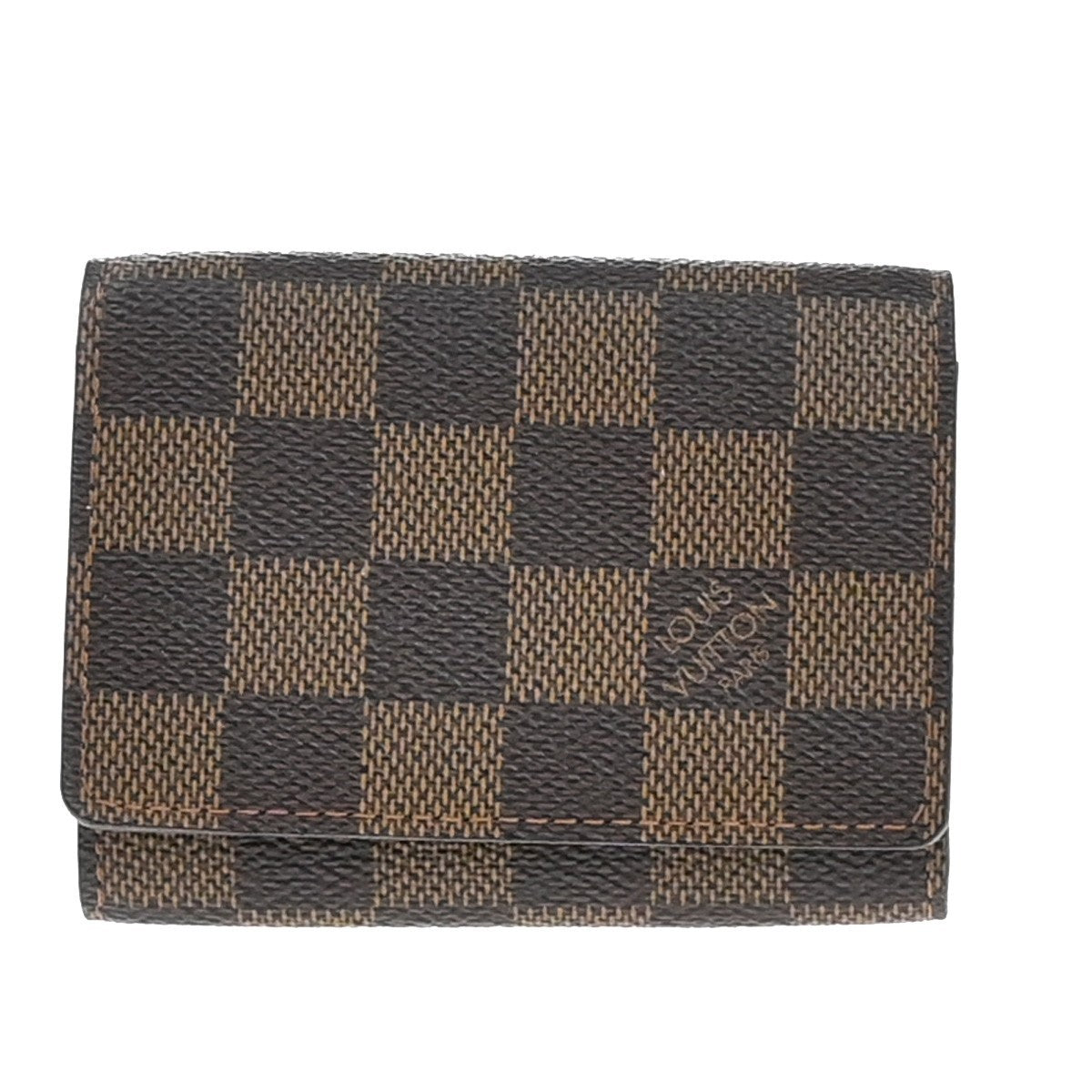 LOUIS VUITTON Carte De Vistie card Case Damier Ebene Leather BN N62920 69KP023