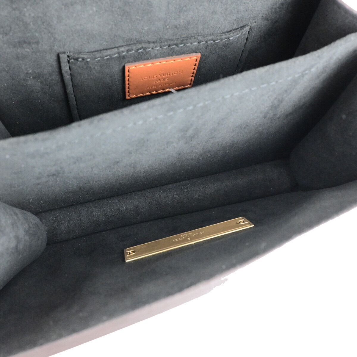 LOUIS VUITTON Mini Dauphine Shoulder Bag Monogram Reverse Brown M44580 342RK732
